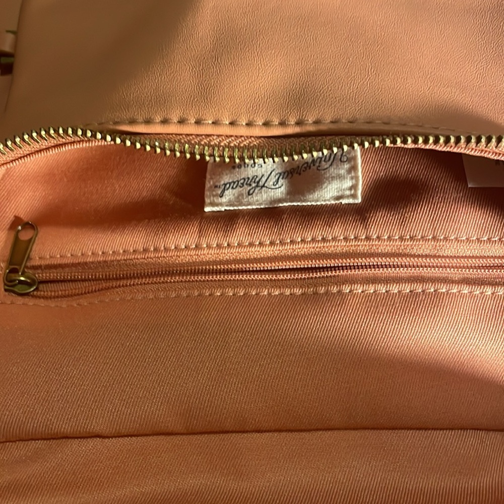 Light Brown Universal Thread Mini Backpack With A… - image 8